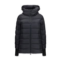 Herno Schwarze Polyester-Jacke in voller Länge
