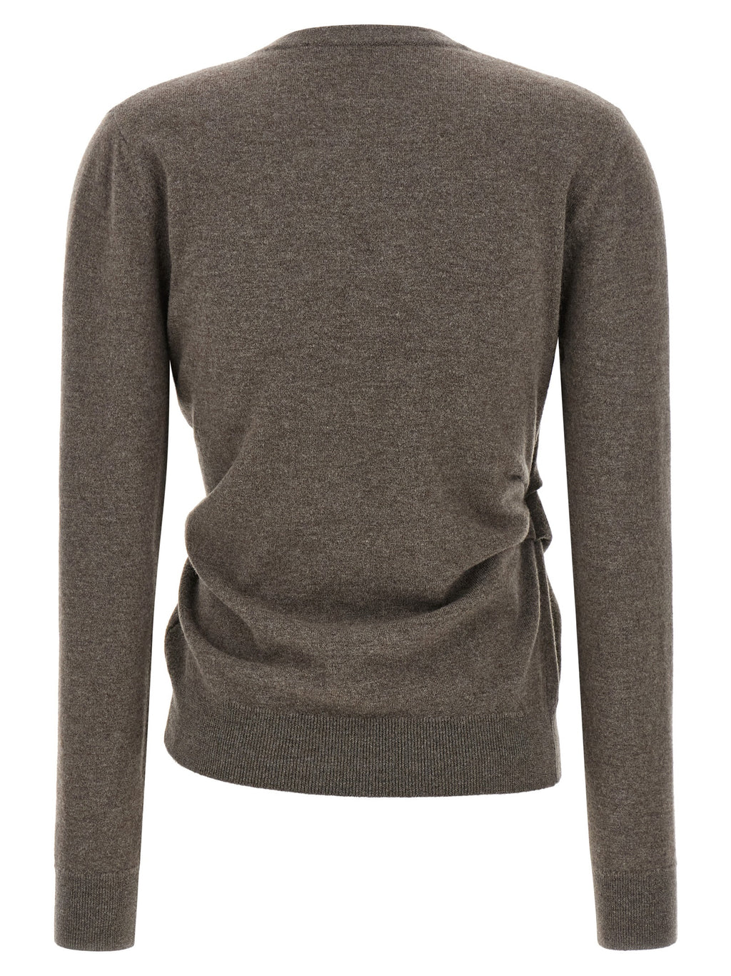 Rohe Brauner Wollcardigan