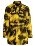 Prada Zweifarbiger Parka aus Polyamid