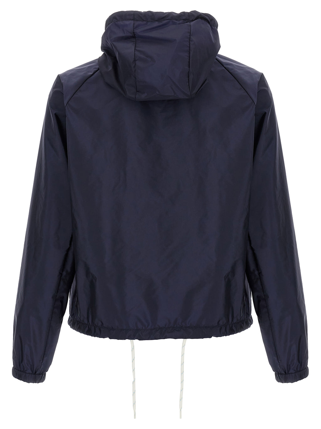 Prada Blaue Jacke aus recyceltem Polyamid