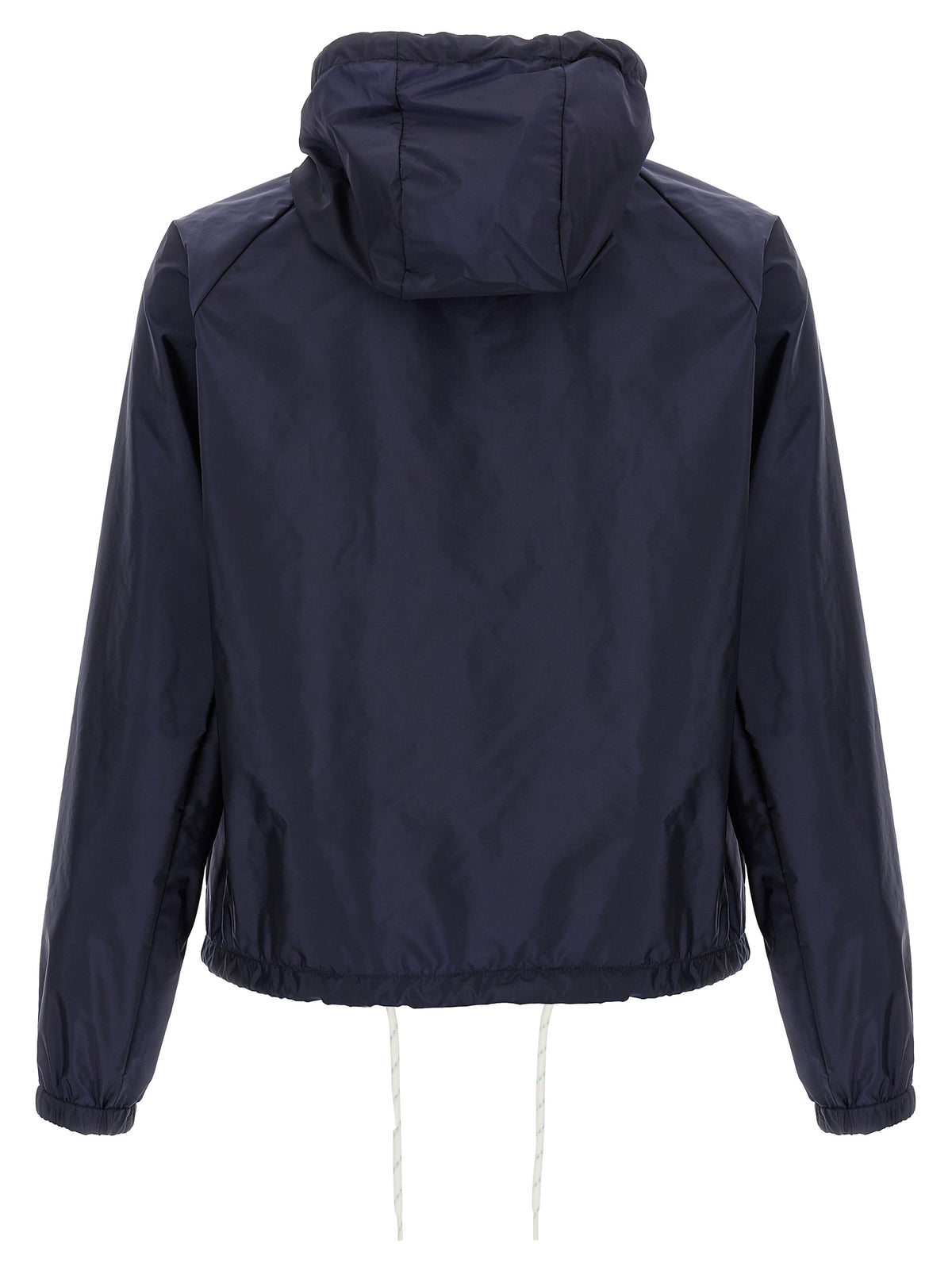 Prada Blaue Jacke aus recyceltem Polyamid