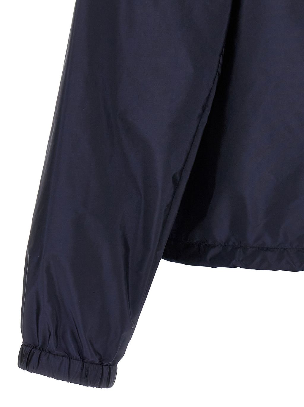 Prada Blaue Jacke aus recyceltem Polyamid