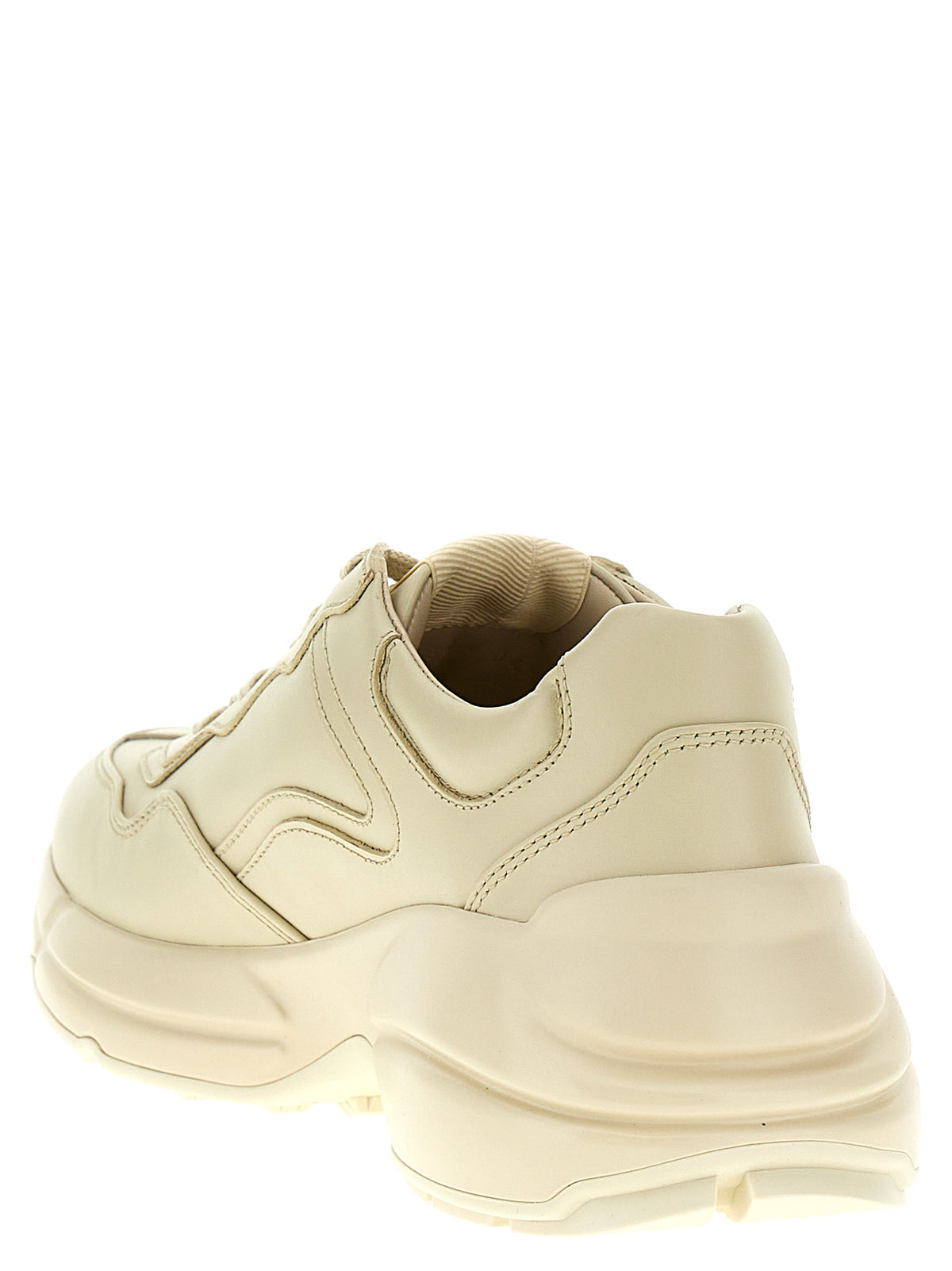 Gucci Weiße Kalbsleder Chunky Sneaker