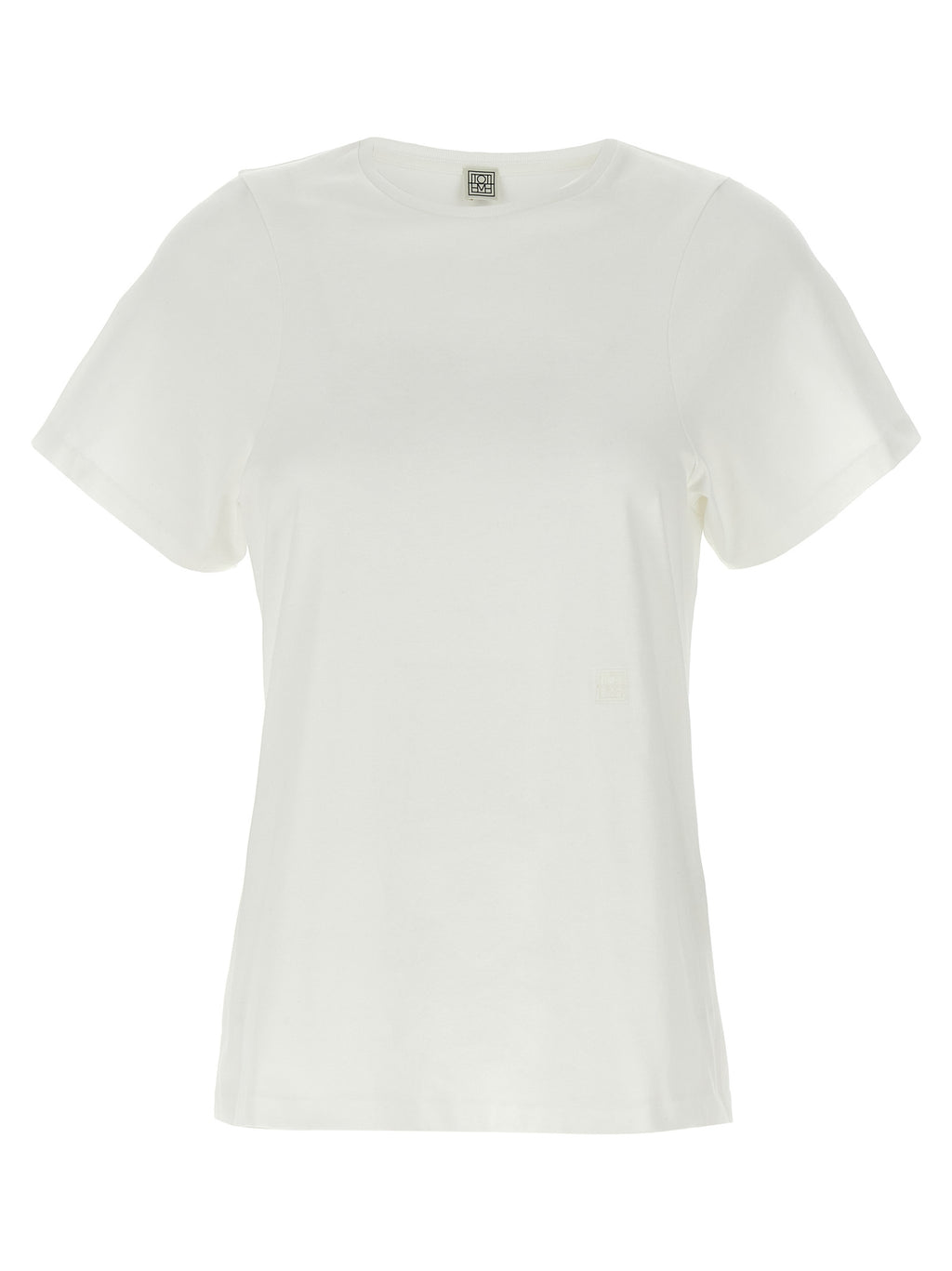 TOTEME Weißes Baumwoll-T-Shirt