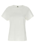 TOTEME Weißes Baumwoll-T-Shirt