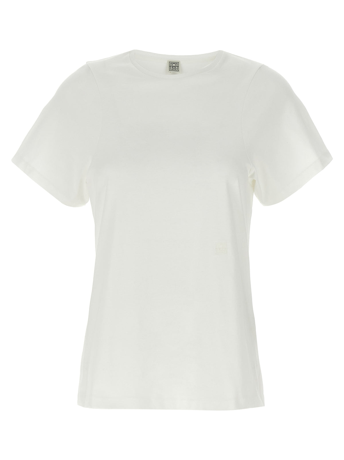 TOTEME Weißes Baumwoll-T-Shirt