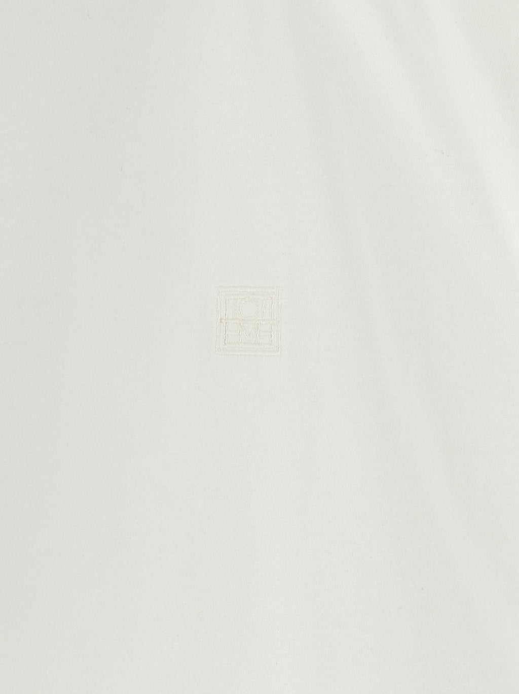 TOTEME Weißes Baumwoll-T-Shirt