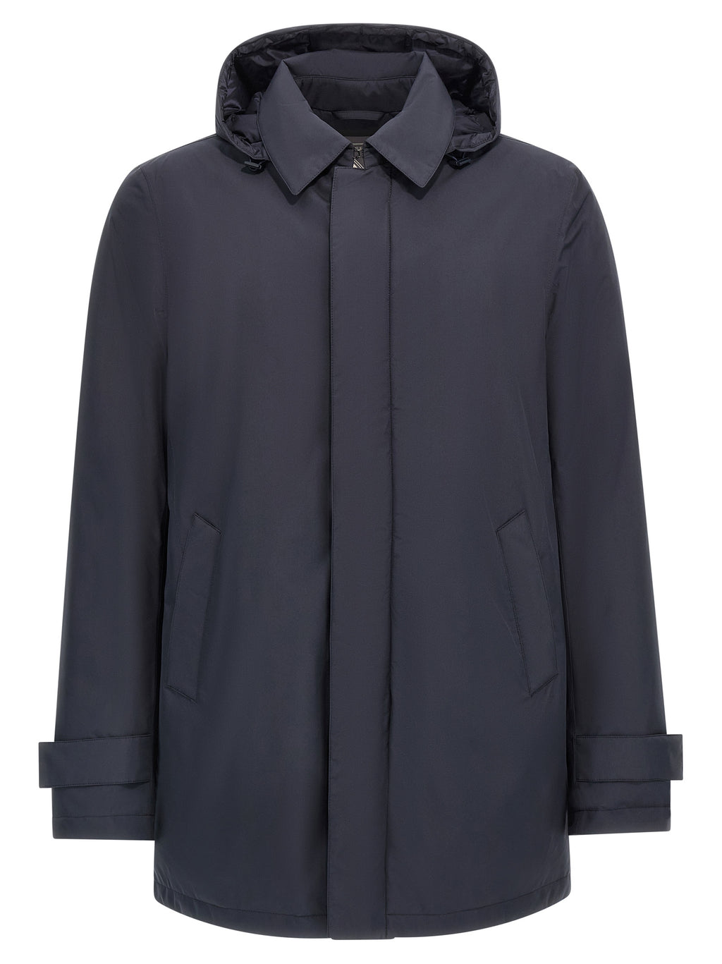 Herno Blauer Parka aus Polyester