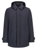 Herno Blauer Parka aus Polyester