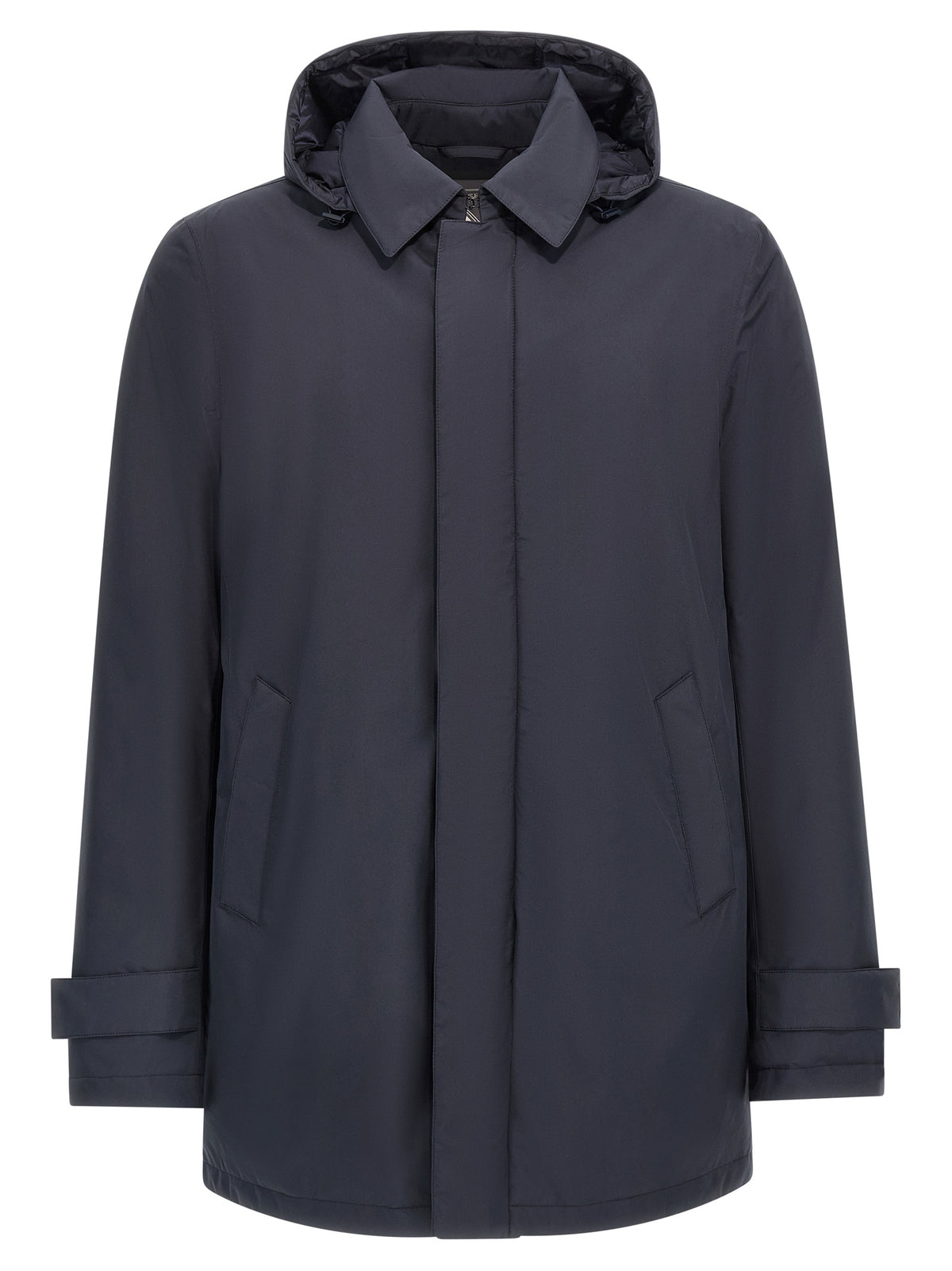 Herno Blauer Parka aus Polyester