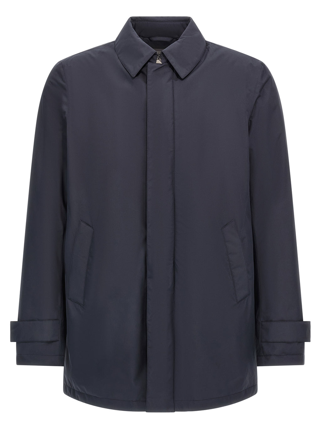 Herno Blauer Parka aus Polyester