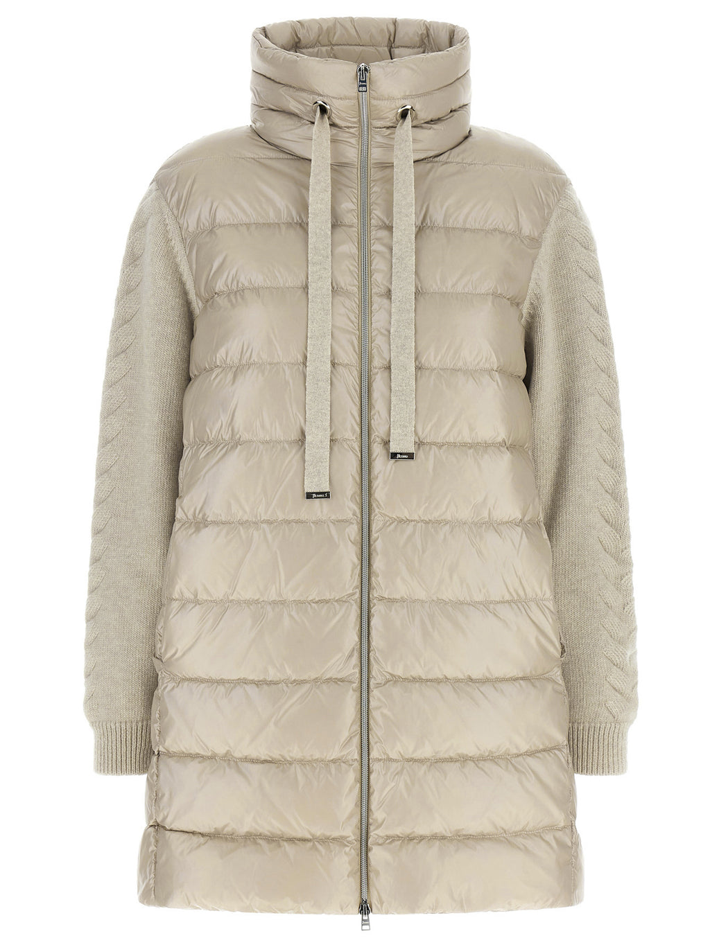 Herno Beige Polyamid Steppjacke