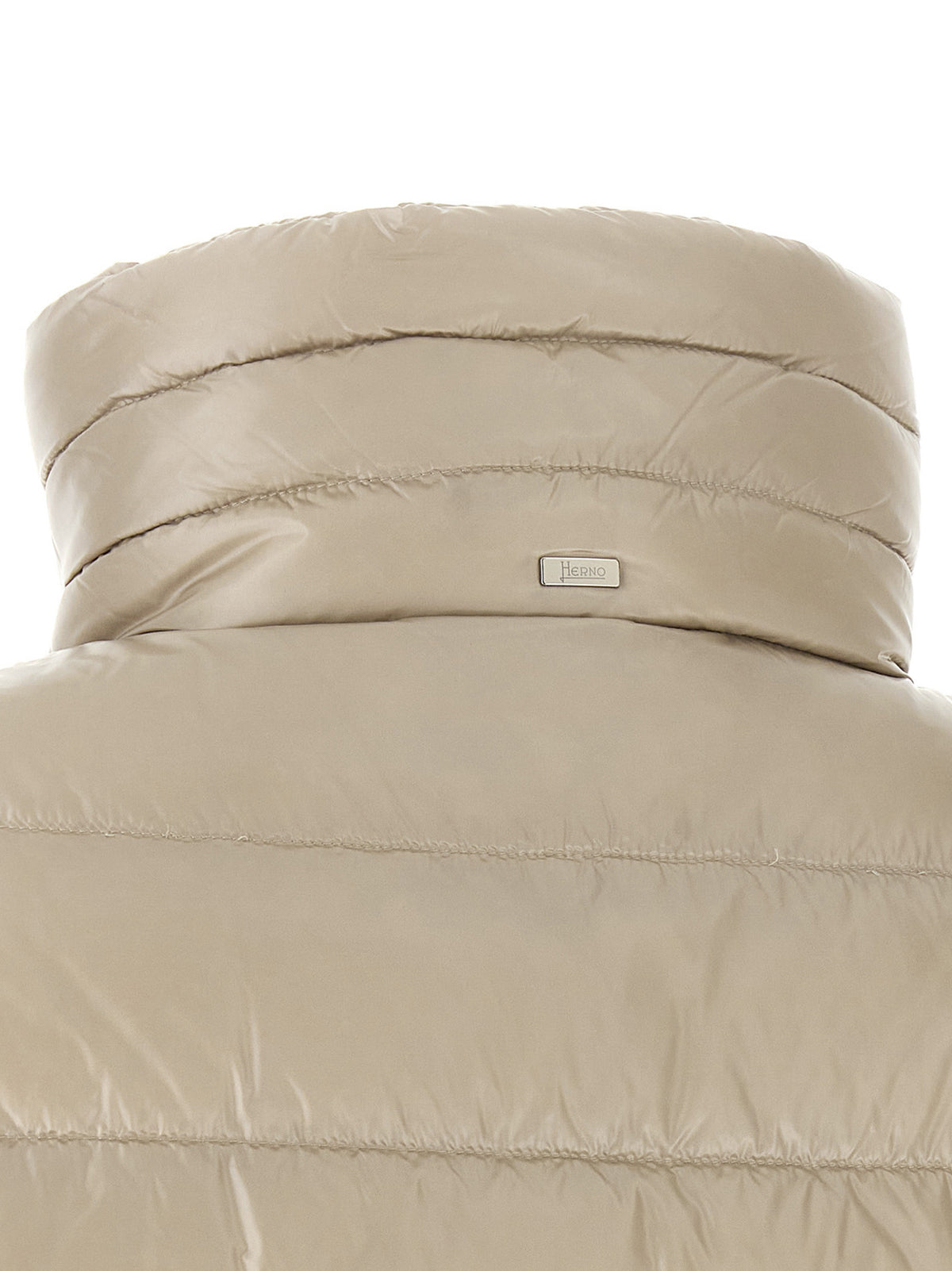 Herno Beige Polyamid Steppjacke