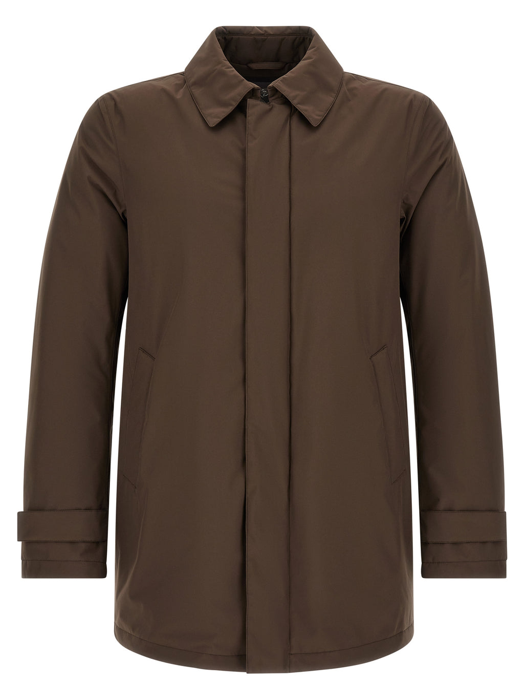 Herno Brauner Parka aus Polyester