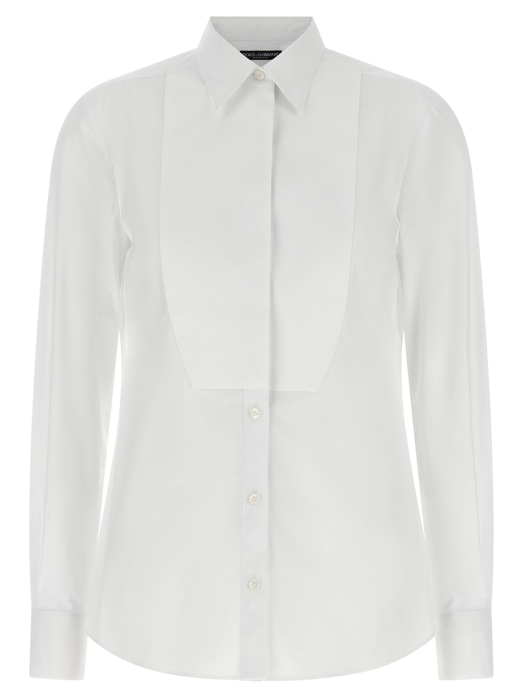 Dolce & Gabbana Weiße Baumwollbluse