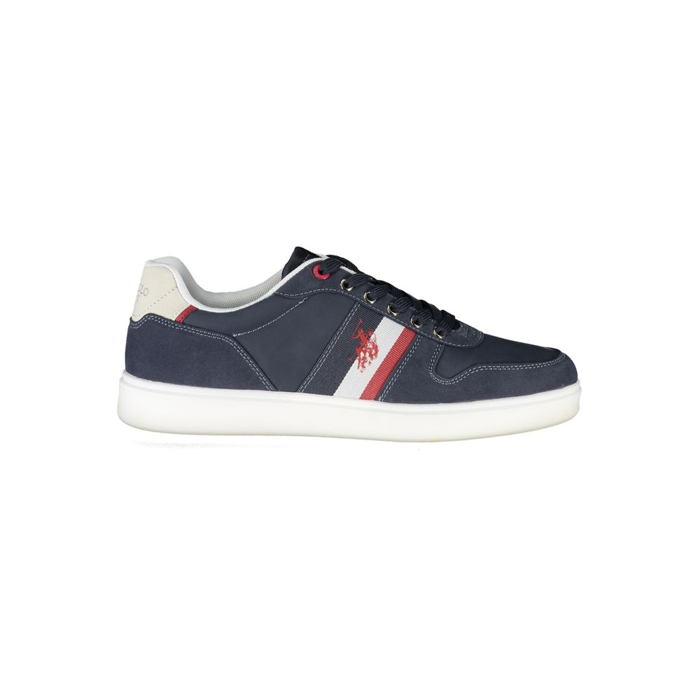 U.S. POLO ASSN. Blauer Sneaker aus Polyurethan für Herren