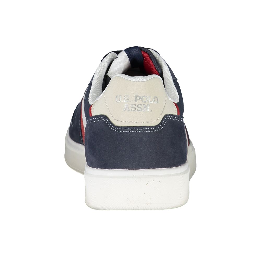U.S. POLO ASSN. Blauer Sneaker aus Polyurethan für Herren
