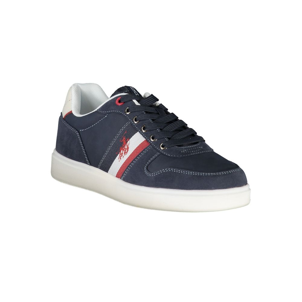 U.S. POLO ASSN. Blauer Sneaker aus Polyurethan für Herren