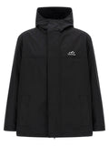 Balenciaga Schwarzer Parka aus Polyester