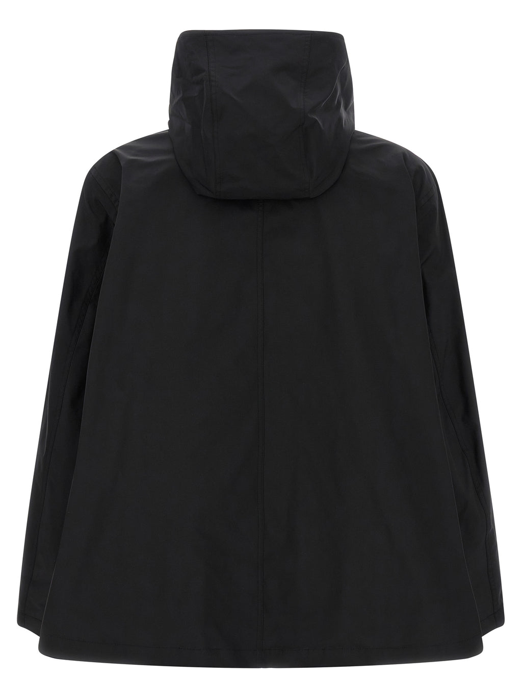 Balenciaga Schwarzer Parka aus Polyester