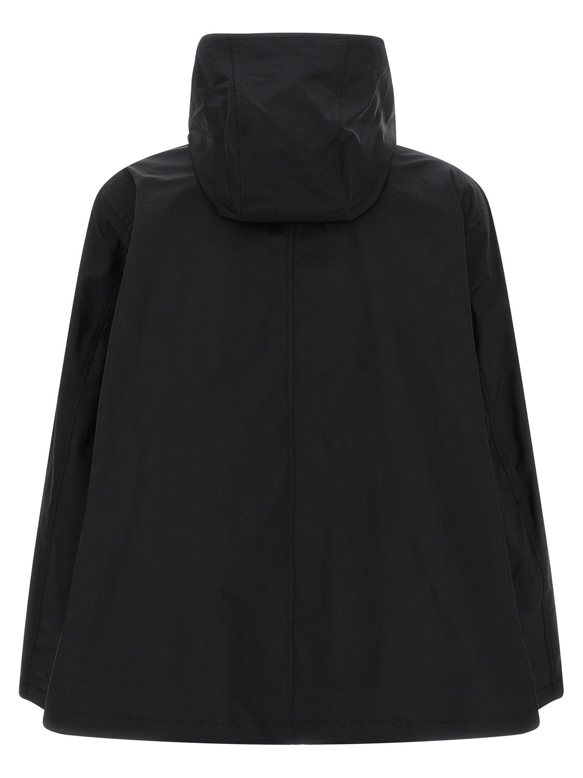 Balenciaga Schwarzer Parka aus Polyester