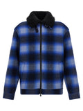 Balenciaga Blauer Bomber aus reiner Schurwolle