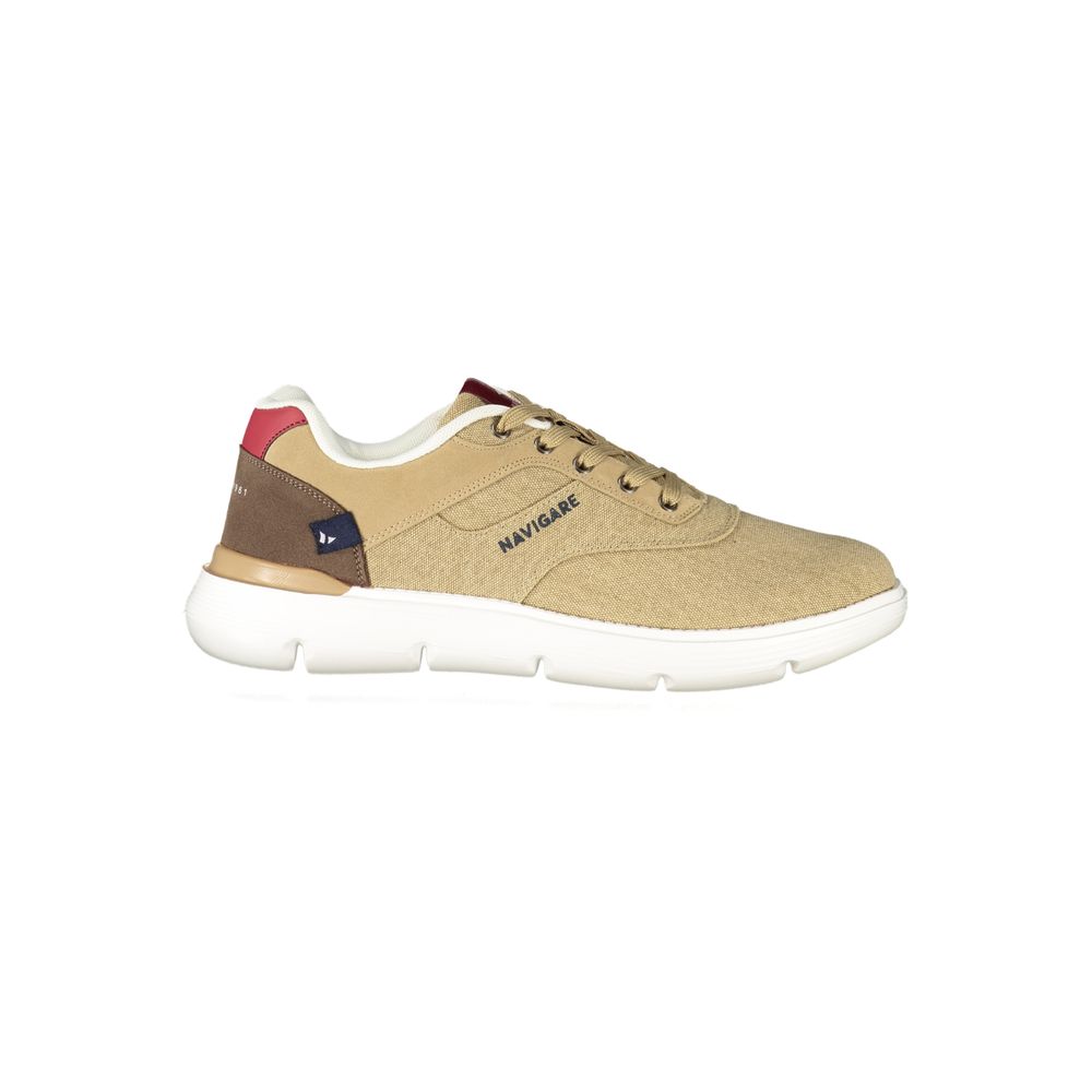 Navigare Brauner Herren-Sneaker aus Polyester