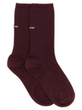 Balenciaga Bordeaux Wollsocken
