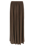 Max Mara Brauner Lyocell-Minirock