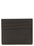 Brunello Cucinelli Schwarzer Kalbsleder-Kartenetui
