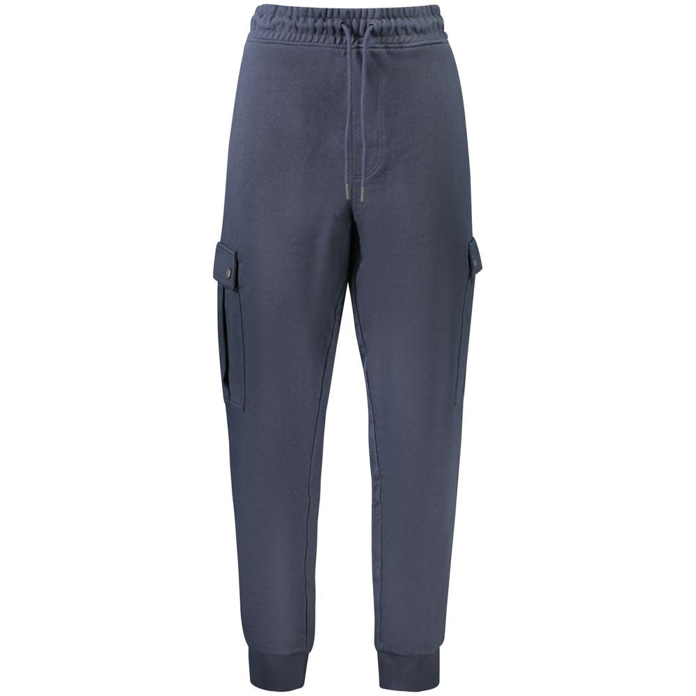 Hugo Boss Blaue Baumwollhose