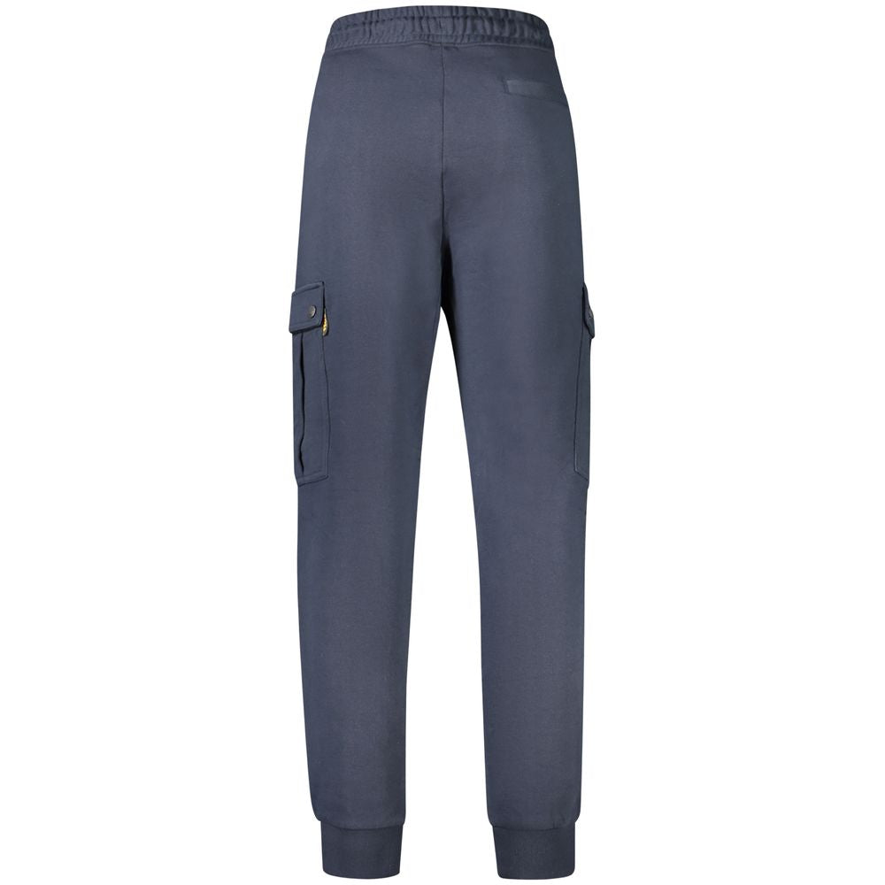 Hugo Boss Blaue Baumwollhose
