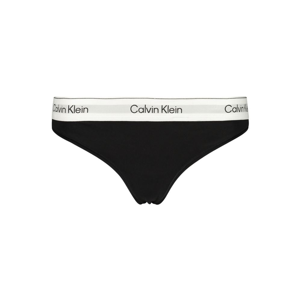 Calvin Klein Schwarzer Baumwoll-Slip