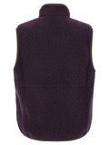 Moncler Violette Ärmellose Polyester-Weste