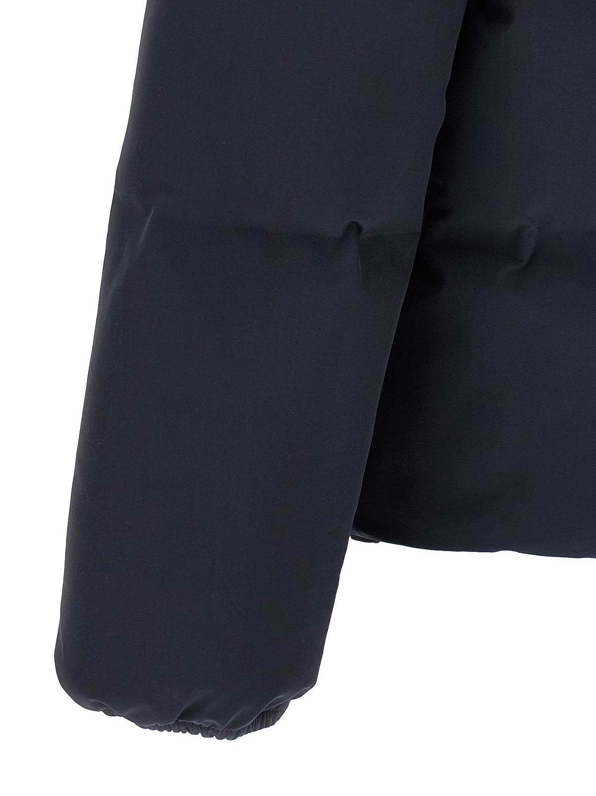 Herno Blaue Polyamid-Jacke in voller Länge