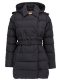 Burberry Schwarzer Polyamid-Mantel