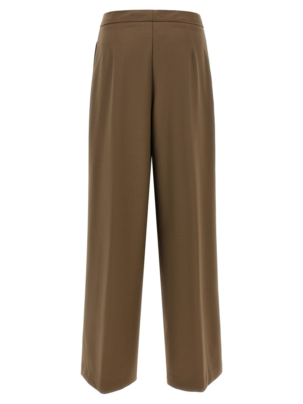 NUDE Braune Wollhose