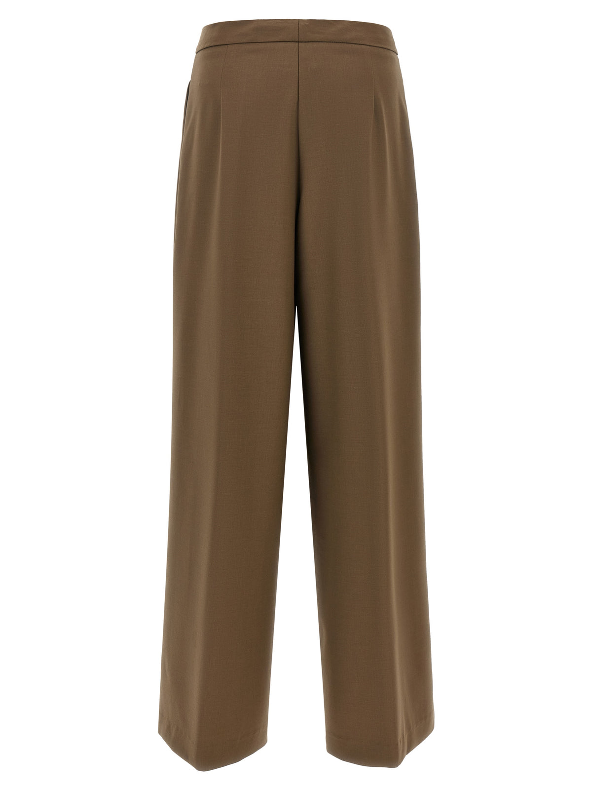 NUDE Braune Wollhose
