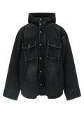 Balenciaga Schwarze Baumwoll-Denimjacke