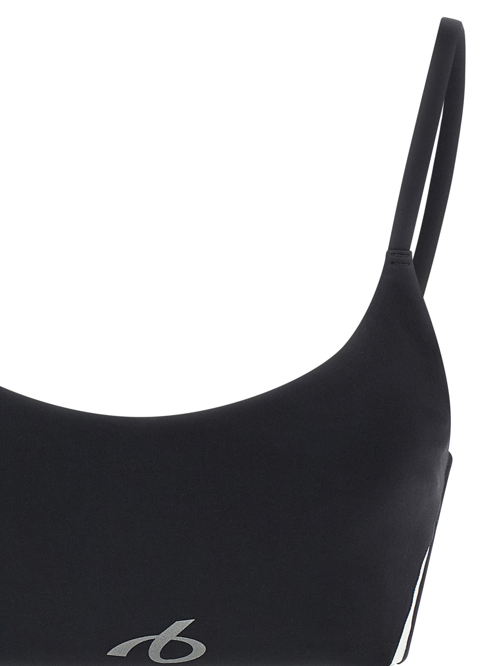 Balenciaga Schwarzer Sport-BH aus Polyamid
