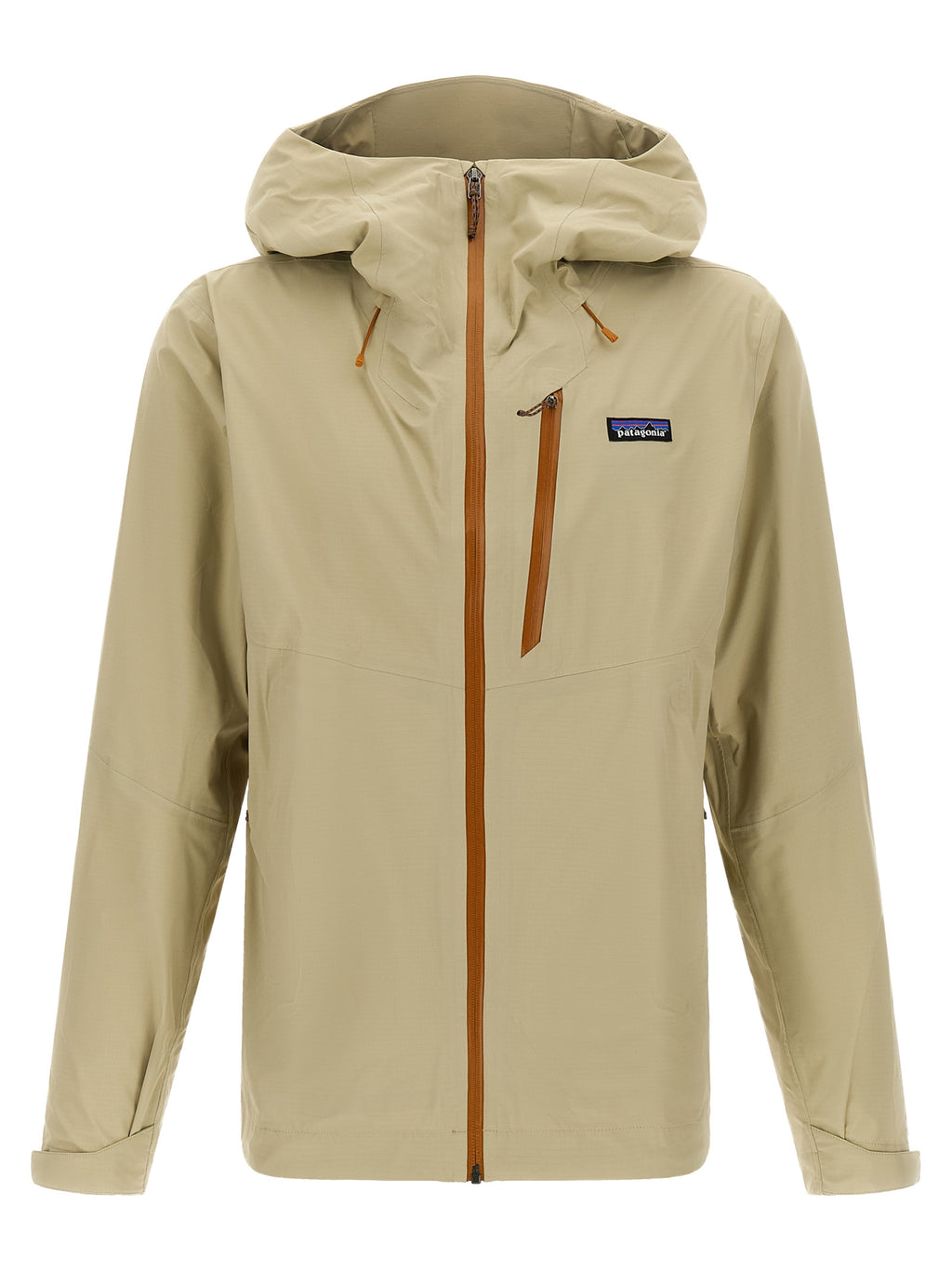 PATAGONIA Beige Nylon Shell Jacke