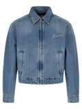Jacquemus Blaue Jeansjacke aus Baumwolle