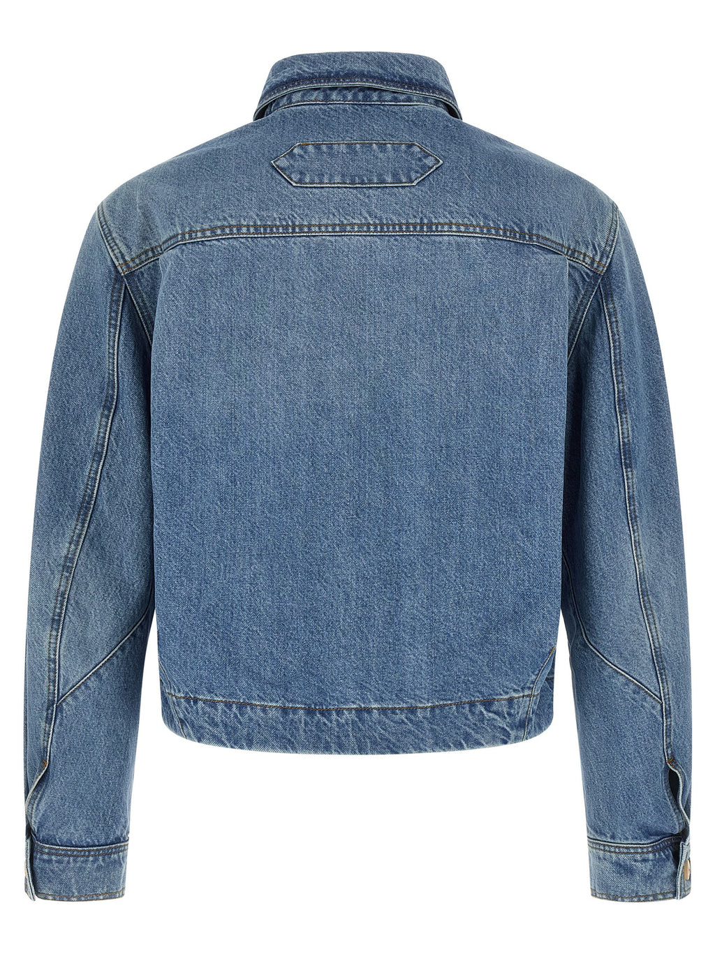 Jacquemus Blaue Jeansjacke aus Baumwolle
