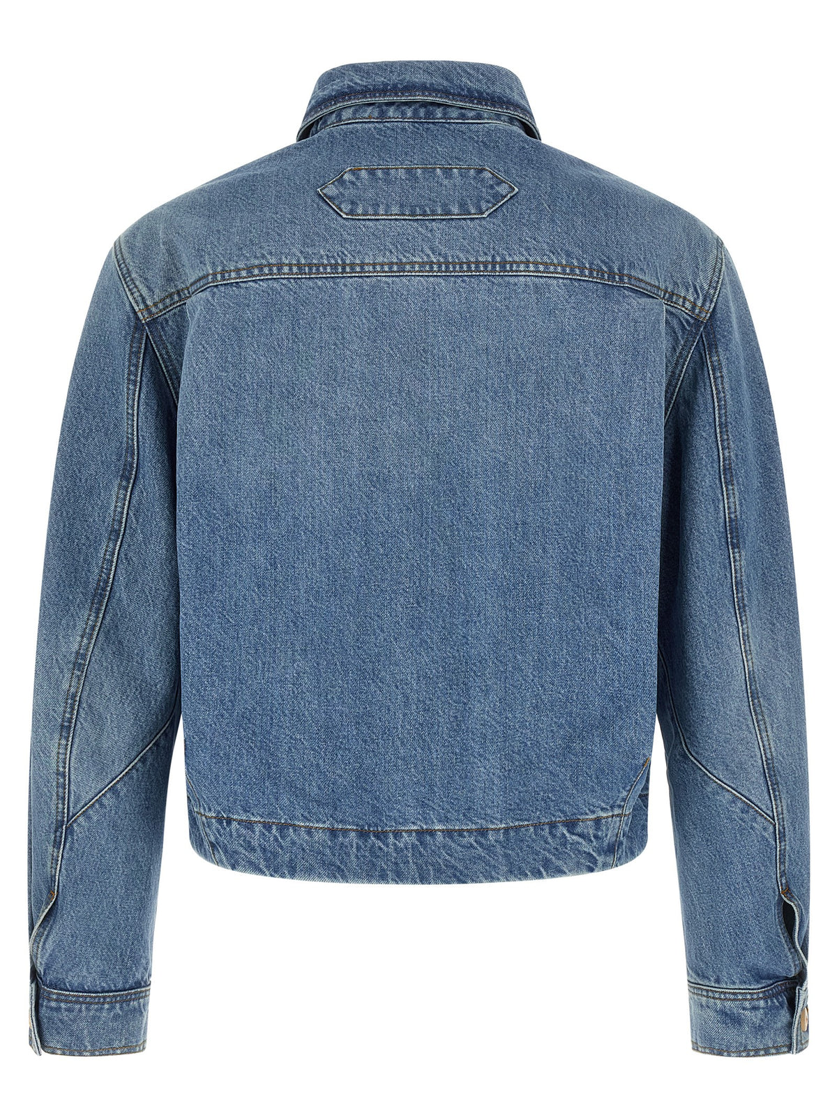 Jacquemus Blaue Jeansjacke aus Baumwolle