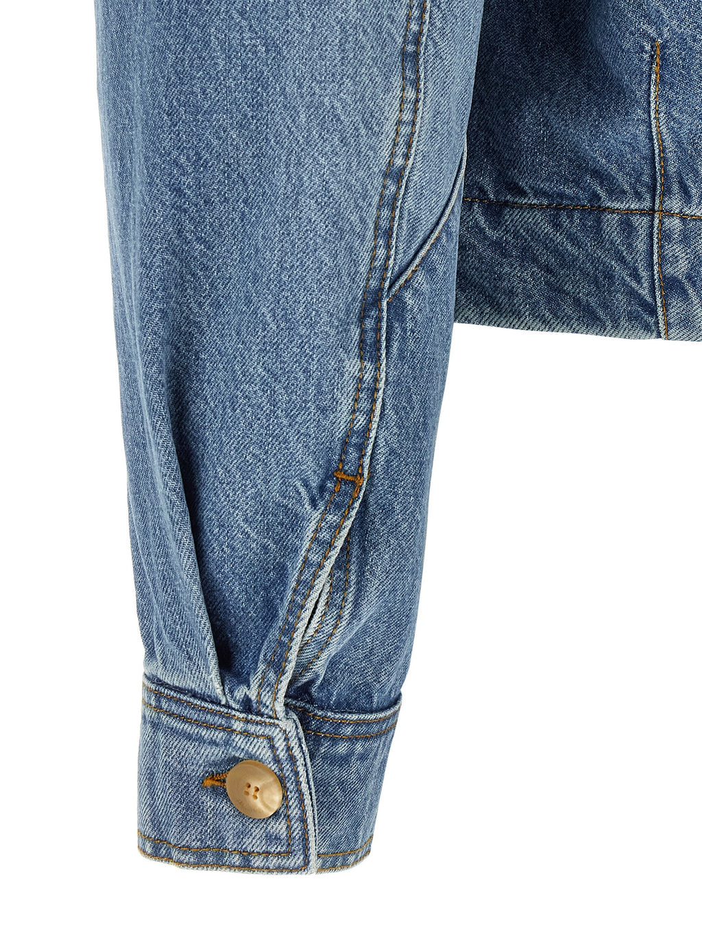 Jacquemus Blaue Jeansjacke aus Baumwolle