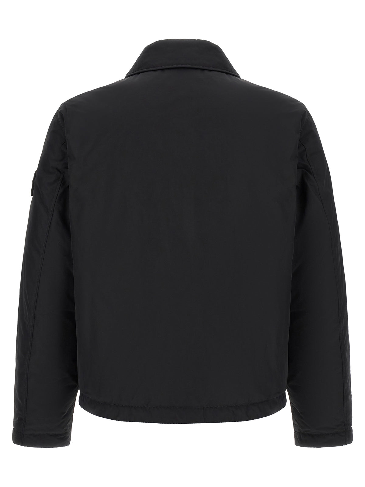 Stone Island Schwarze Polyester-Jacke