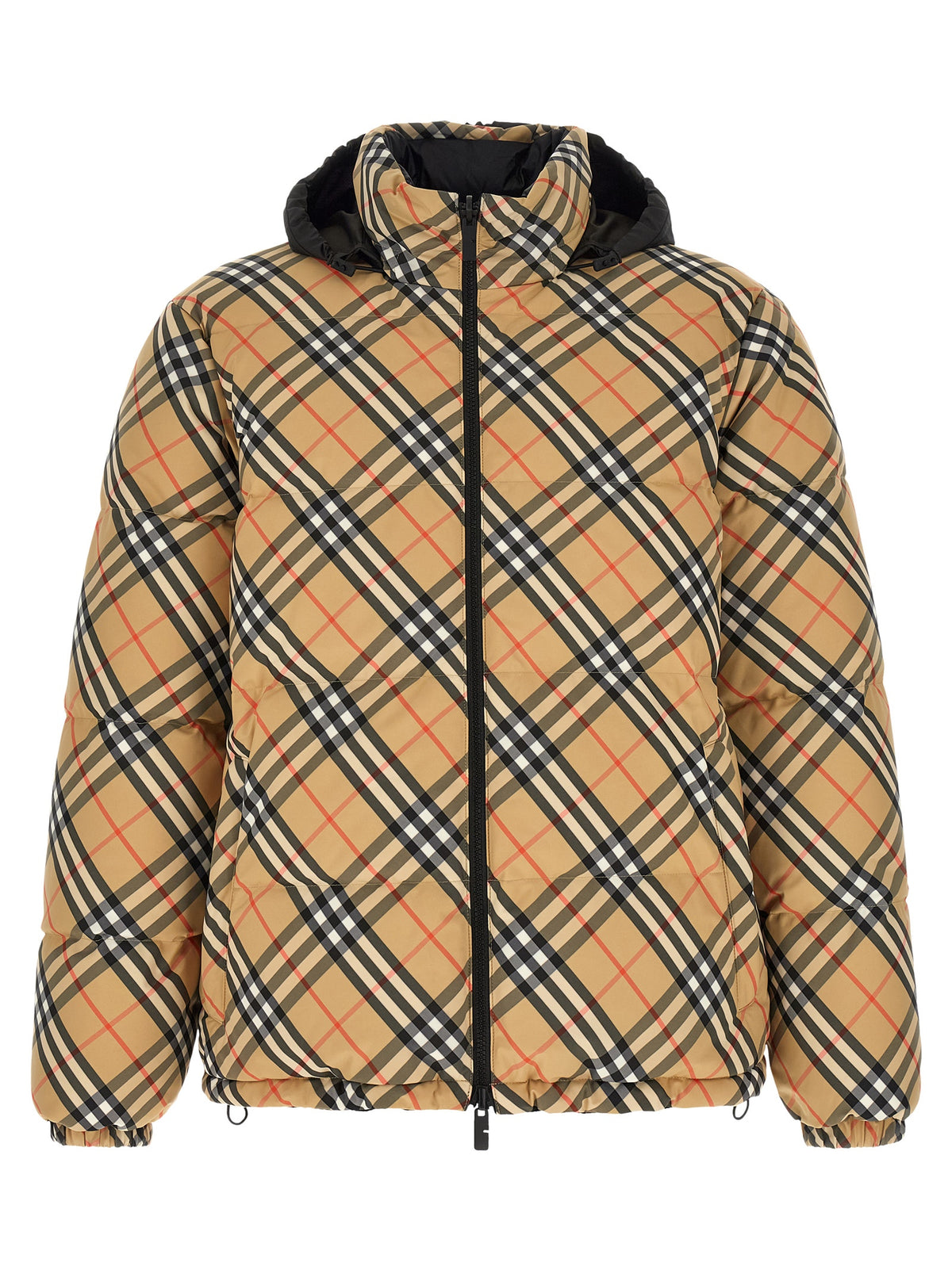 Burberry Beige Polyester Shell Jacke