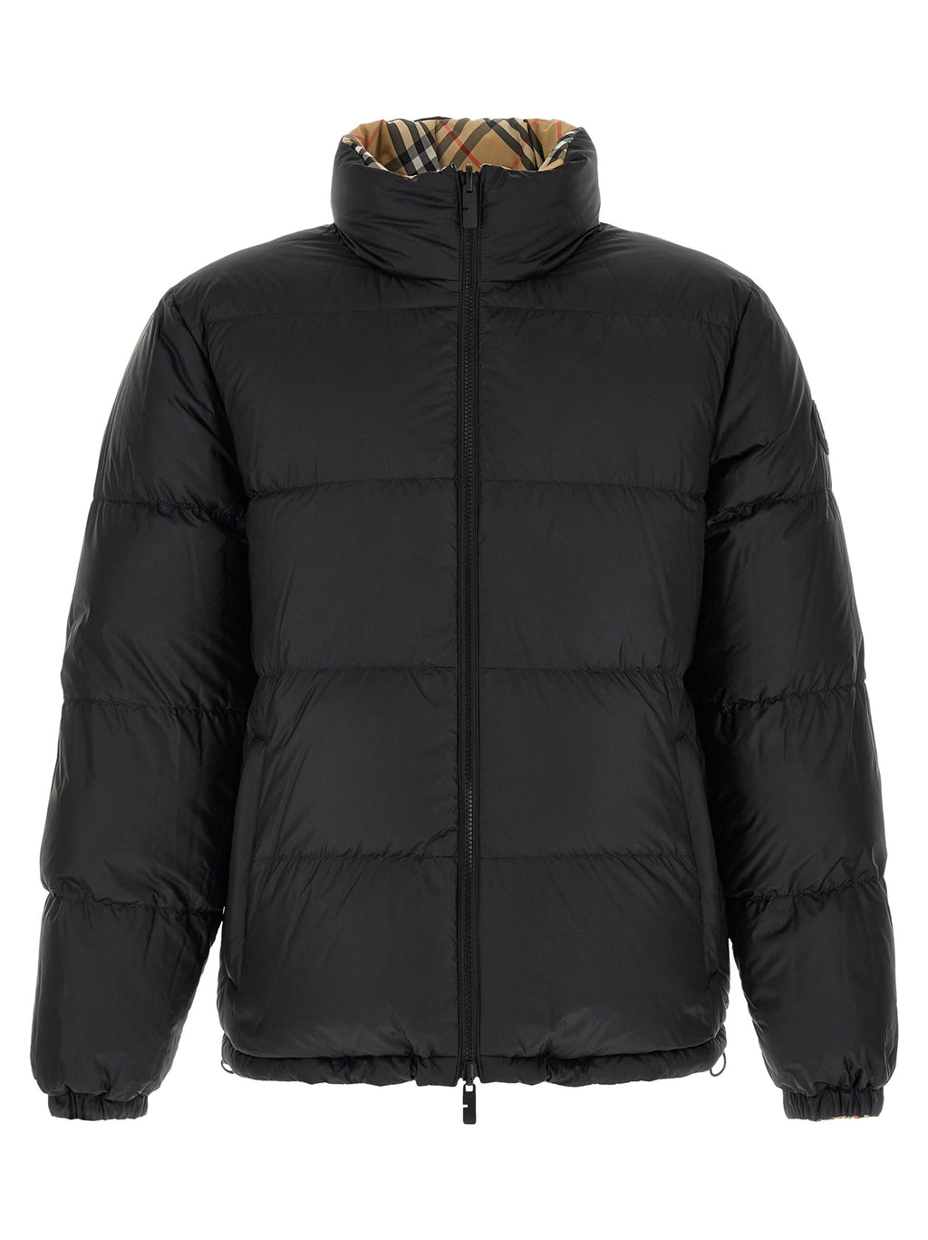 Burberry Beige Polyester Shell Jacke