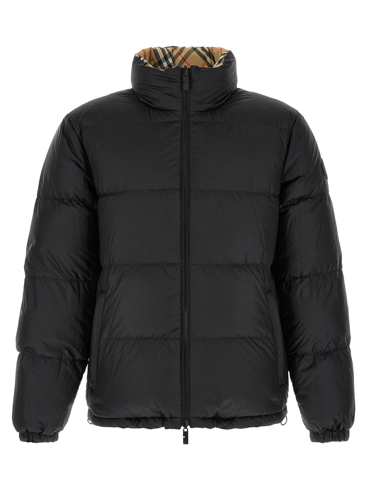 Burberry Beige Polyester Shell Jacke