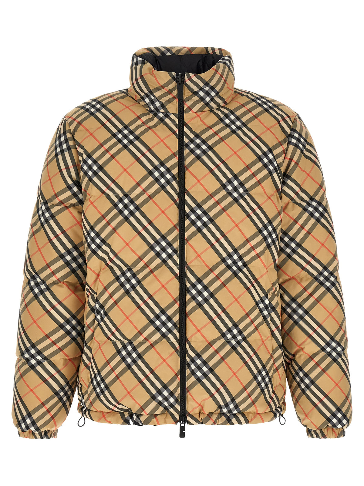 Burberry Beige Polyester Shell Jacke